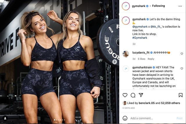 gen z marketing strategies - gymshark